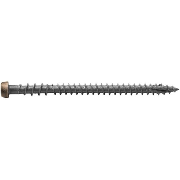 Screw Products 10 x 2.75 In. C-Deck Composite Star Drive Deck Screws - Cedar 350 Count