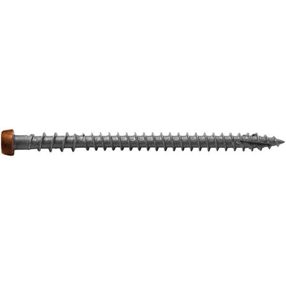 Screw Products 12 x 2.75 In. C-Deck Composite Star Drive Deck Screws - Rosewood 75 Count