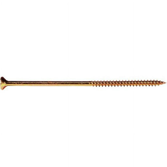 Screw Products 14 x 5.5 In. General Purpose Gold Star Drive Wood Screws - 5 lb. 133 Pieces