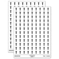 thumbnail image 1 of Screw Silhouette Woodworking Tools 200+ Round Stickers - White - Gloss Finish - 0.50" Size, 1 of 3
