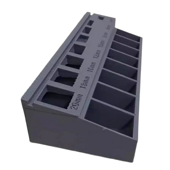 Screw Sorting Box With Multiple Dividers For Efficient Nut And Screw Organization Permanent PLA Building