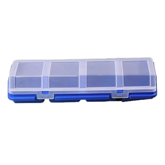 Screw Storage Bin Multiple Compartment Organization Box For Screws Small Parts Plastic Hardware Jewelry Storage Case