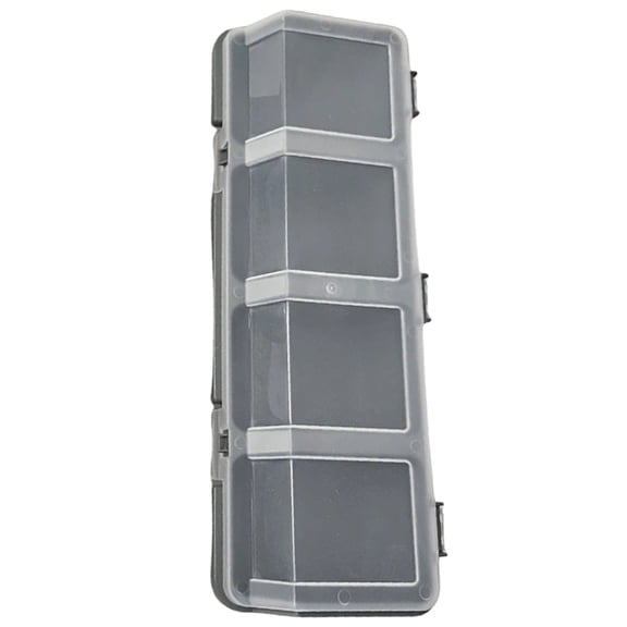Screw Storage Container Box Four Compartment Parts Organizing Box Enhancing Efficiency In Workshops And Tool Rooms