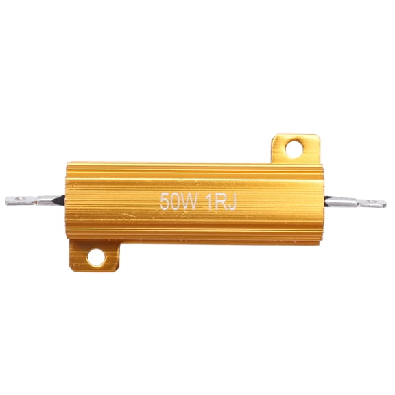 Screw Tab Wirewound Aluminium Resistor 1 Ohm 5% 50 Watt