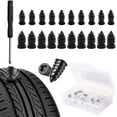 thumbnail image 1 of Screw in Tire Plugs with Box and Screwdriver, Self Sealing Tires Plugs Screw Type, Self-Service Vacuum Tires Plug Mending Tools for Puncture Repairs(20L+20S), 1 of 7