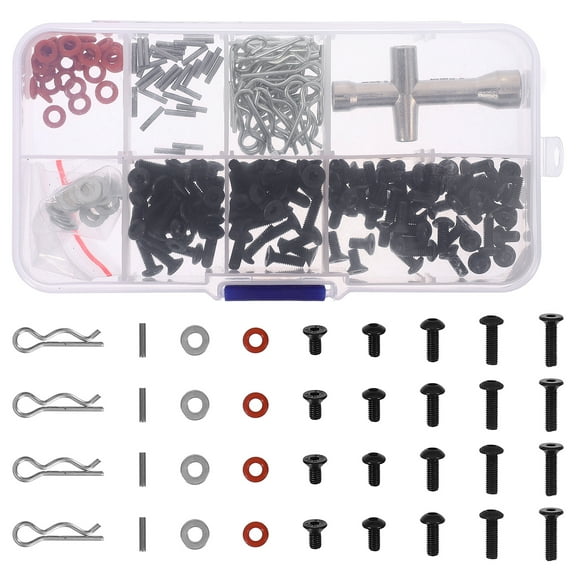 Screw Wrench Set Rc Accessories Rc Car Parts Rc Car Tool Kit RC Repair Kit Screw Kit for RC Car RC Truck Screw Kit