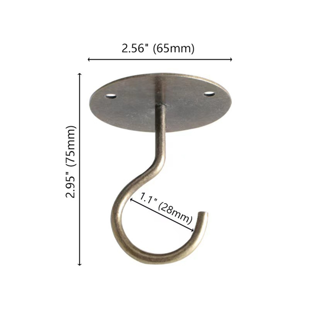 Screwin Wall Holder Hooks Hanging Plants Ceiling Hooks for Indoor