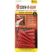 Screw it Again Screw-It-Again Wood Anchor, Case of 6