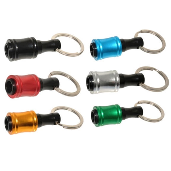 Screwdriver Bit Holder Hexagonal Shank Screwdriver Head Holder Extension Rod Key Chain Adapter Drill Bit Conversion Rod Tool Green Fangkenuo