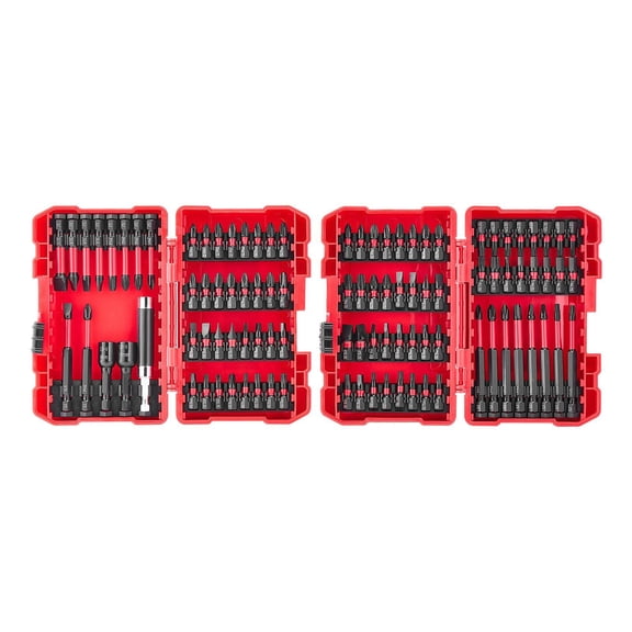 Screwdriver Bit Set 101-Piece Magnetic Bits Blackened Finish with Storage Case, Premium Tool Kit for DIY & Professionals
