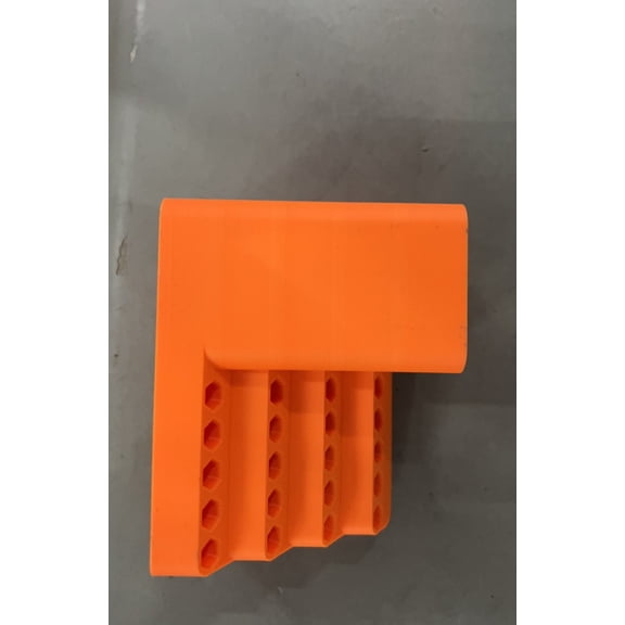 Screwdriver Bit Storage Tool Drill Bit Organizer Screwdriver Bits Holder Storage Tool Box (20 Hole)