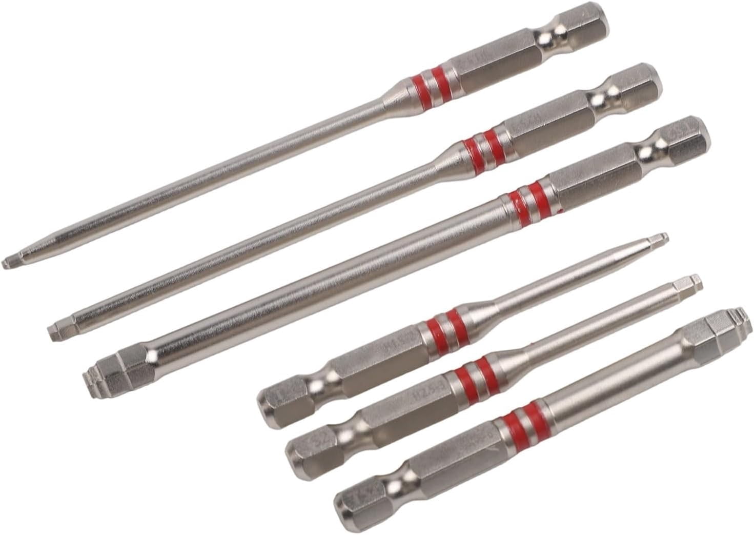 Ff Bit Screwdriver Bits Set 6pcs with Magnetic Hex Shank Pagoda-Shaped Design ...