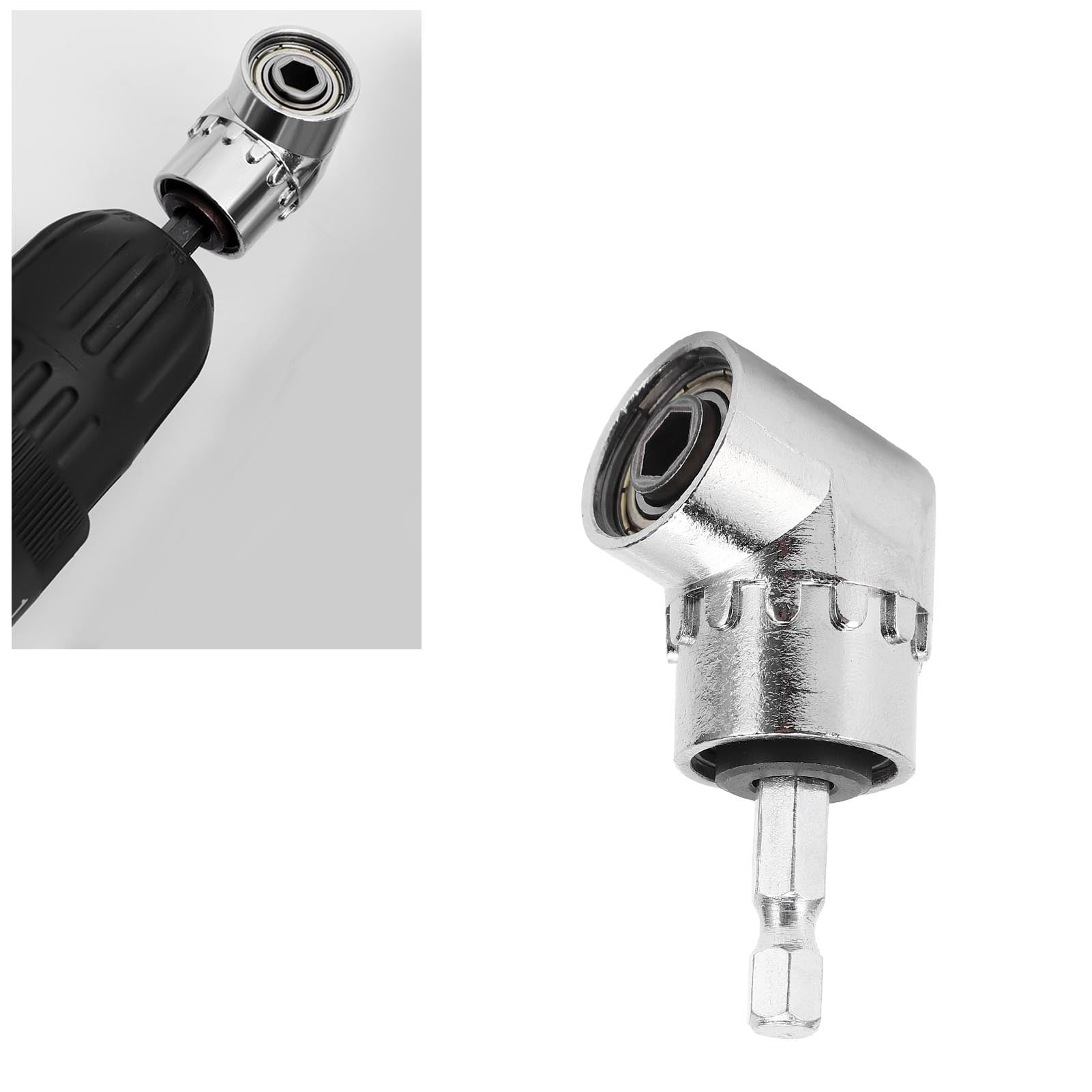 Screwdriver Extension Socket 105 Bit Driver Elbow Hex Shank Screwdriver