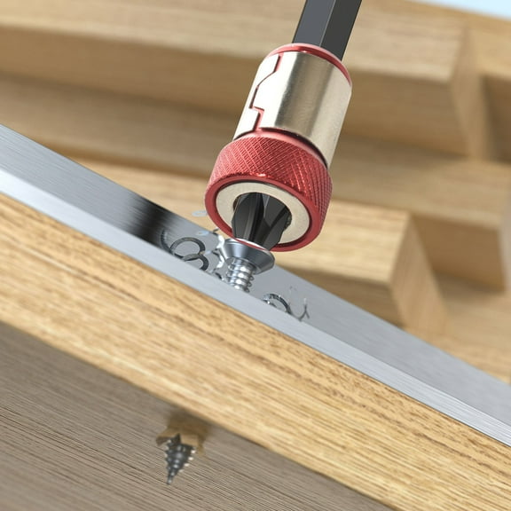 Screwdriver Head Magnetic Ring,Screwdriver Head Upgrade Magnetizer Screw,Upgraded Magnetizer Screw Removable For Hex Screwdriver And Power Bits,Screwdriver Bit Head Magnetic,Magnetic Household Tool