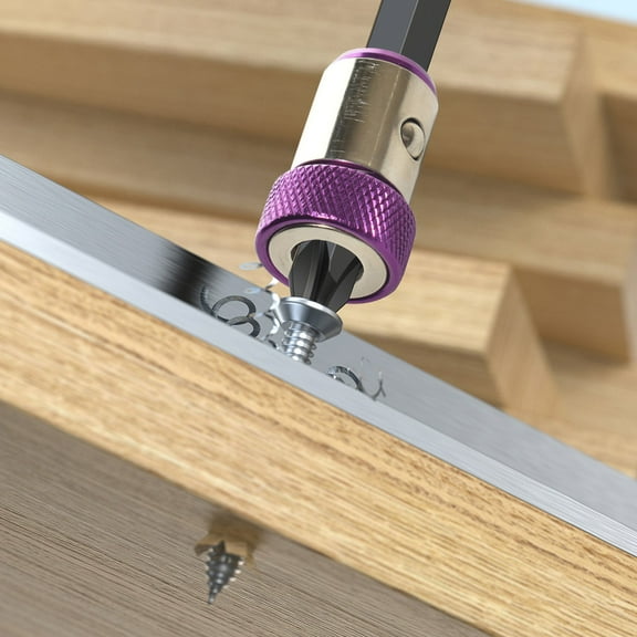 Screwdriver Head Magnetic Ring,Screwdriver Head Upgrade Magnetizer Screw,Upgraded Magnetizer Screw Removable For Hex Screwdriver And Power Bits,Screwdriver Bit Head Magnetic,Magnetic Household Tool