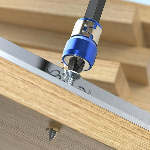 Screwdriver Head Magnetizer Tool for Magnetic Screw Holding, Stainless Steel Ring for Hex Power Bits, Household Workshop