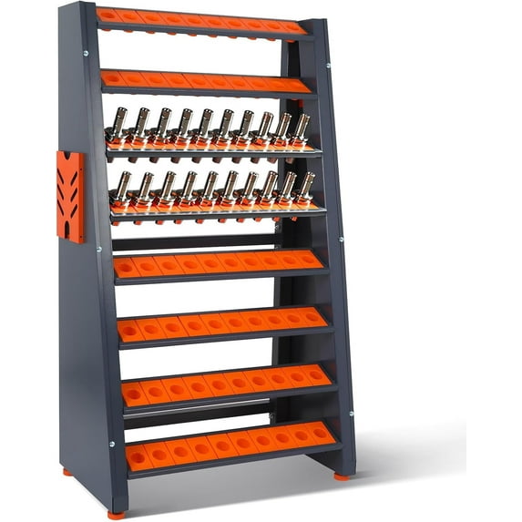 YEAHIBABY Cnc Tool Holder Orange Cold Rolled Steel for Industry Use Elegant Design Sturdy Construction