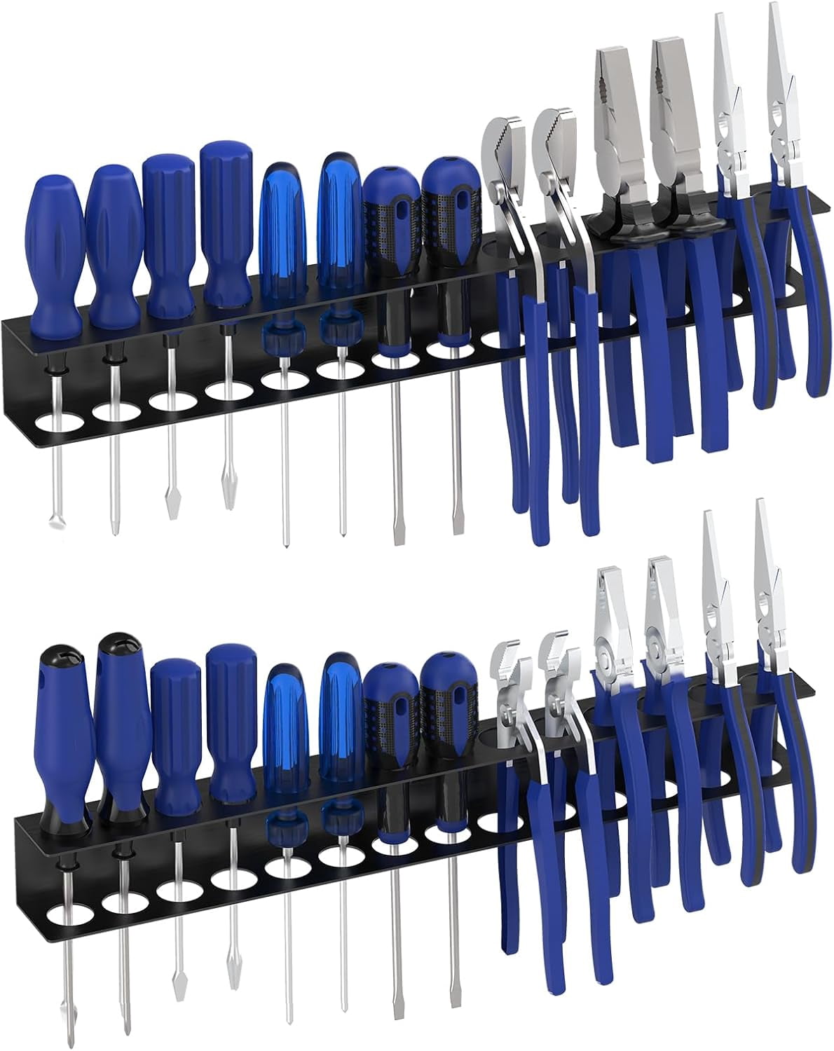Screwdriver Organizer Wall Mount, Screw Driver Holder,Metal Plier Rack ...
