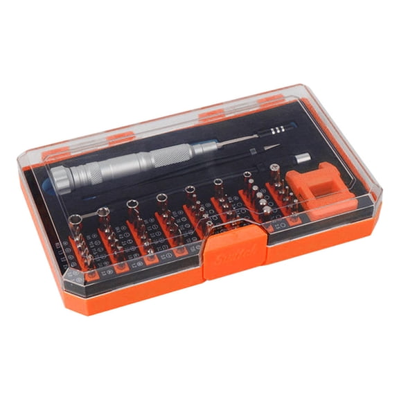Screwdriver,Portable Manual Screw Precise Set Portable Driver Tools Kit 52-in-1 Precise Set Manual Screw Driver Set Portable Manual Buzhi Siuke Driver S Kit Dsfen Orange