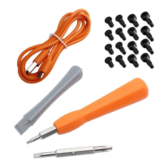 Screwdriver Screws & USB Cable Replacement Security Screws Doorbell Screwdriver