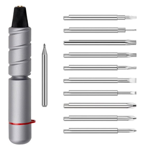 Screwdriver Set, 11Pcs Bit Professional Tool Antislip Handle