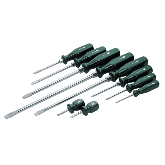 Screwdriver Set 9 piece Combination Suregrip
