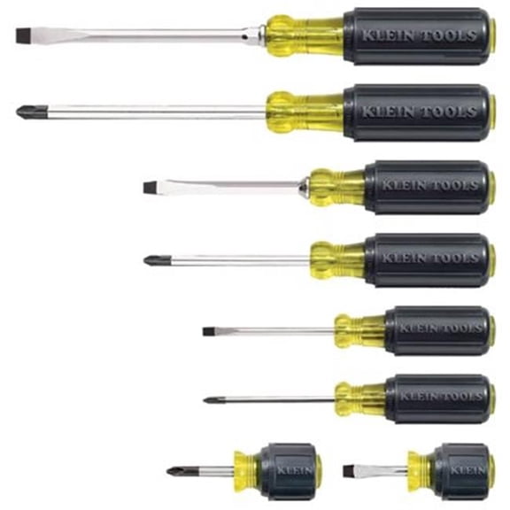 Screwdriver Set 9Pc Cushion Grip Assortment