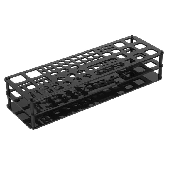 Screwdriver Storage Rack 63 Hole PS and PP Plastics Screwdriver Organizers Screwdriver Organizers