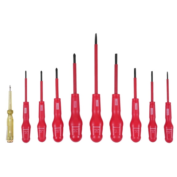 Screwdriver set,And 5 Slotted Professional Non-slip Handle 4 Phillips And 1000v With 4 Set 1000v With All-in-one Premium Slotted Non- Handle Set Slotted All-in-one Qisuo Kit Set Slotted Buzhi