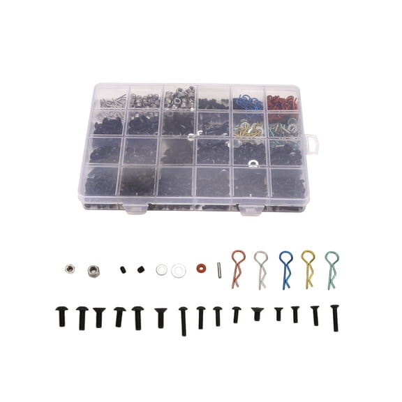 Screws Box Set for 1/10 /SCX10/Redcat//Arrma/ RC Car Parts Repair Tool