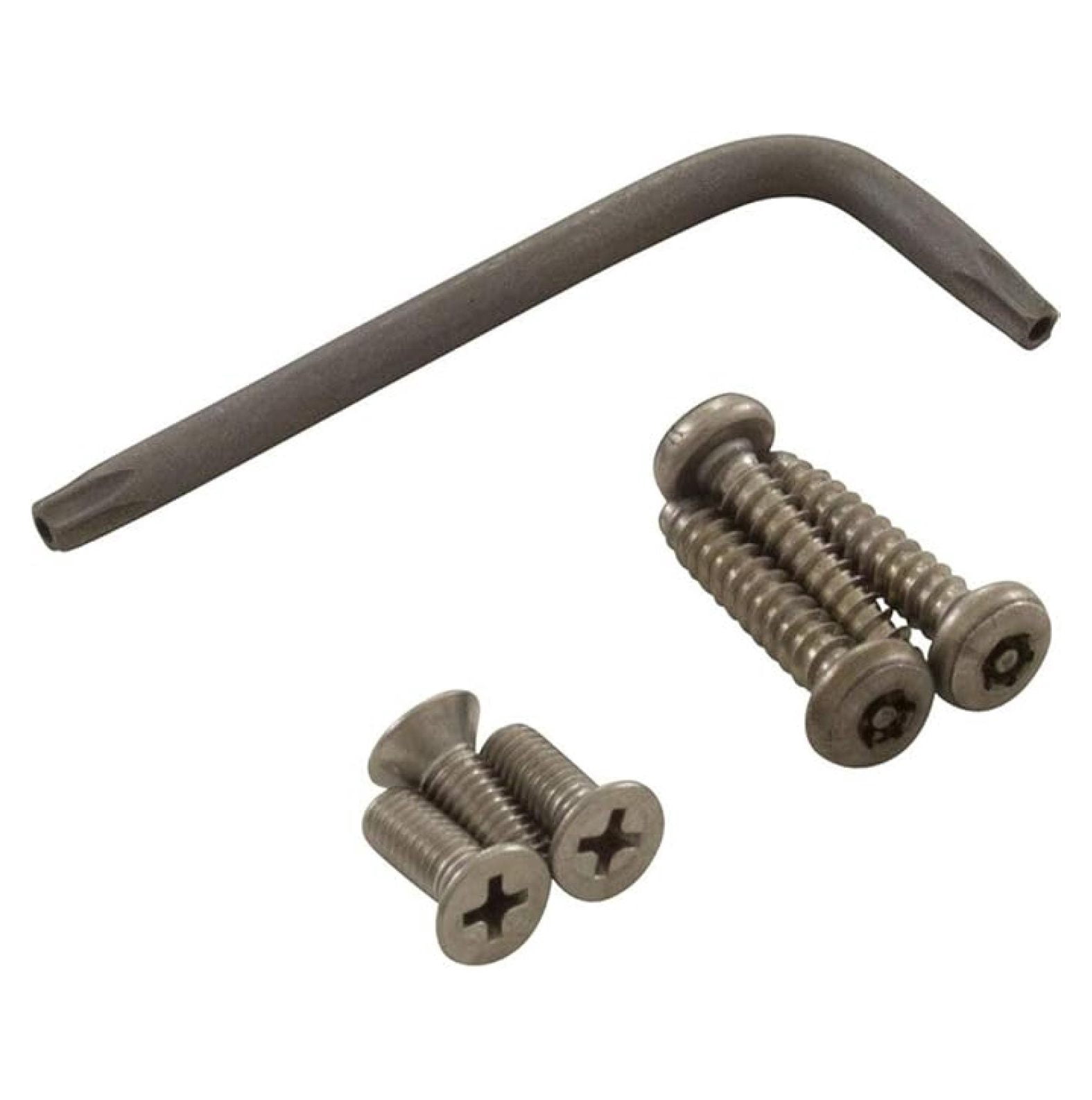 Screws, Paramount High Flow Safety Drain, Concrete Gray