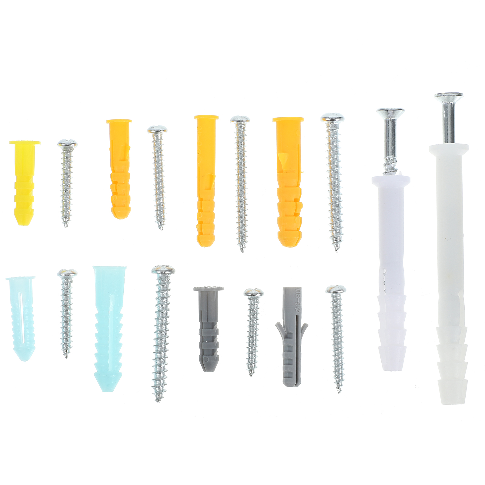 CRILSTYLEO Self Drilling Screws And Anchors Kit Metal 1 Set