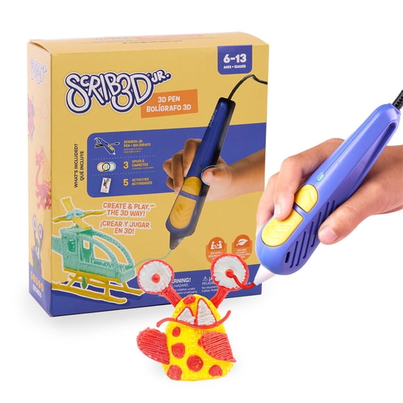 SCRIB3D 3D Pen Set for Kids with Filament and Activities, Ideal for Boys & Girls Ages 6+