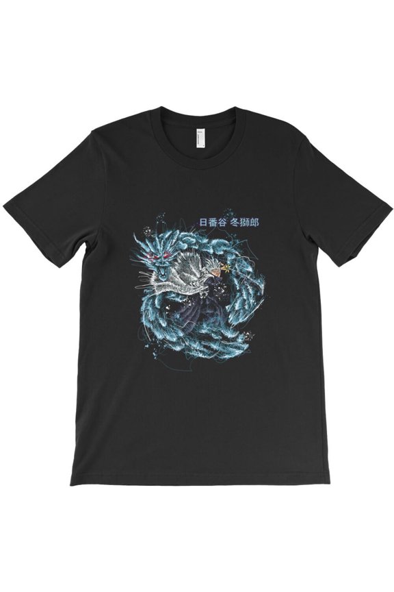 Scribble Art Dragon Ice Warrior Funny Fantasy Creature Graphic H30481 Unisex T-Shirt, Up to 5XL Available
