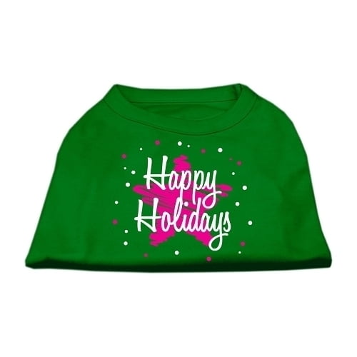 Scribble Happy Holidays Screenprint Shirts