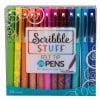 Scribble Stuff 24 Count Felt Pens, Medium Point (0.8mm). Great for Kids, Teens and adults
