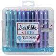 thumbnail image 1 of Scribble Stuff 30 Felt Pens with Storage Case, 1 of 4