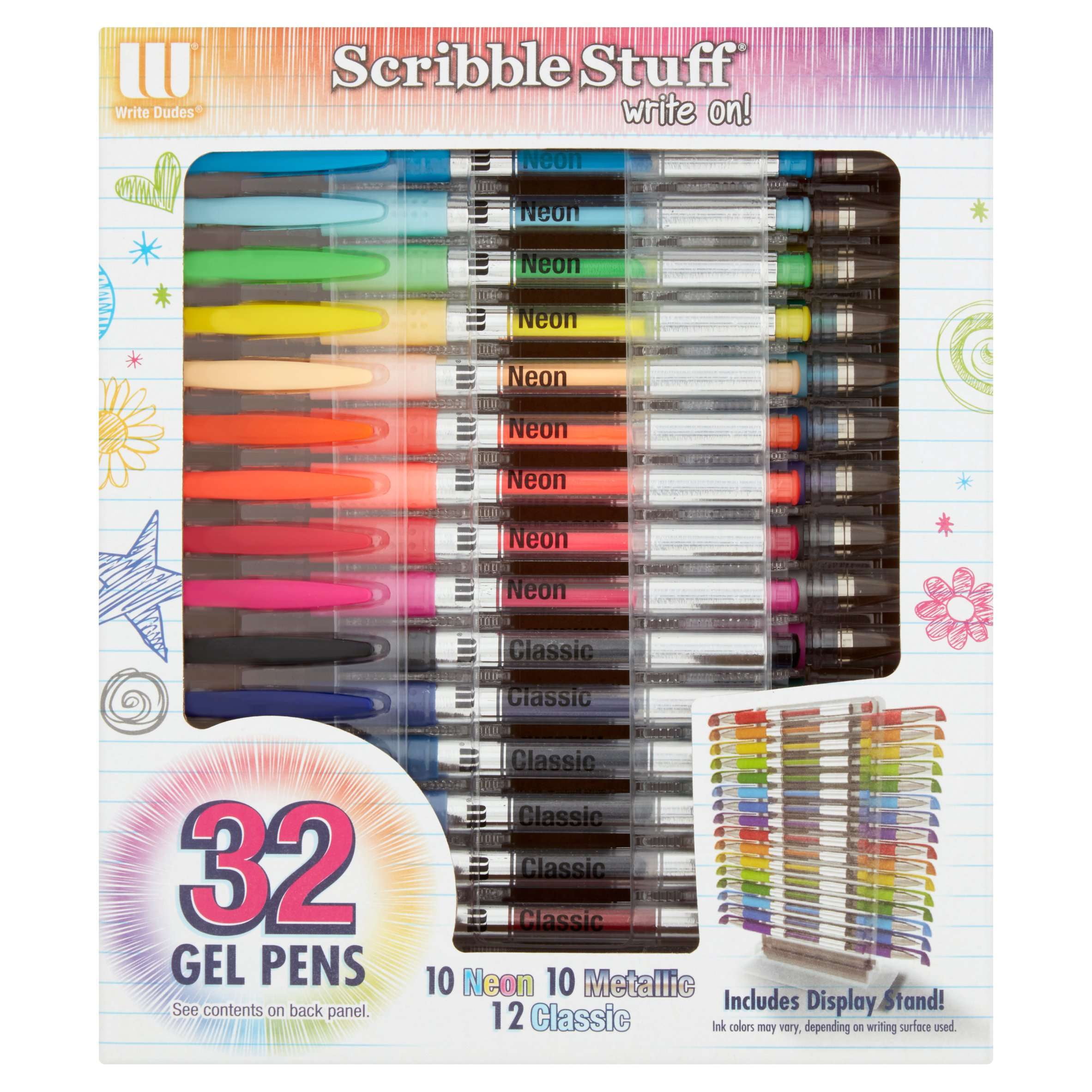 Gel pen tower discount