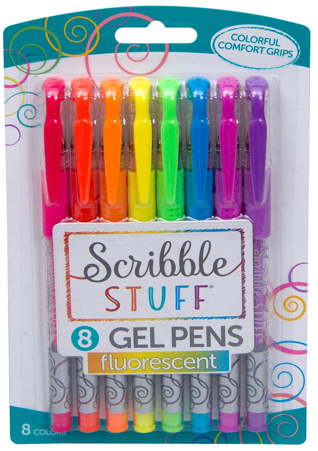 Scribble Stuff 8 Count Gel Pens