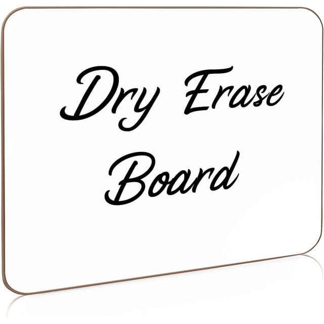 Scribbledo Dry Erase Small White Board 9 X 12 inch Lapboard l Durable Portable White Boards for Students, Classroom, Home and Office Work