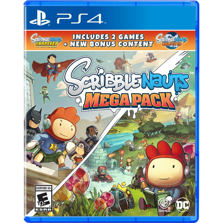 Scribblenauts Mega Pack, Warner Bros, PlayStation 4