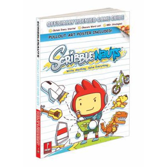 Pre-Owned Scribblenauts: Prima Official Game Guide (Paperback) 0307465500 9780307465504