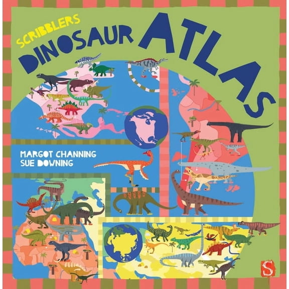 Scribblers Dinosaur Atlas, (Board Book)