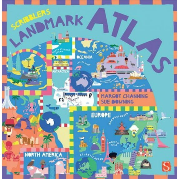 Pre-Owned Scribblers Landmark Atlas (Board Book)