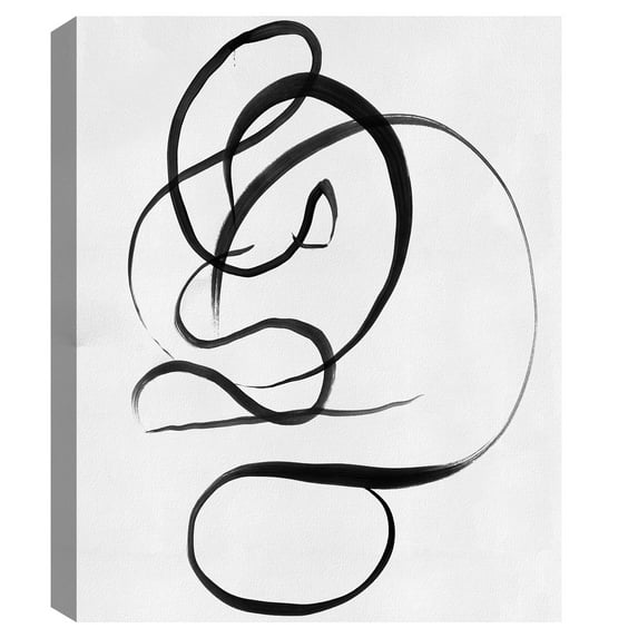 Scribbles I by Studio Arts Canvas Art Print