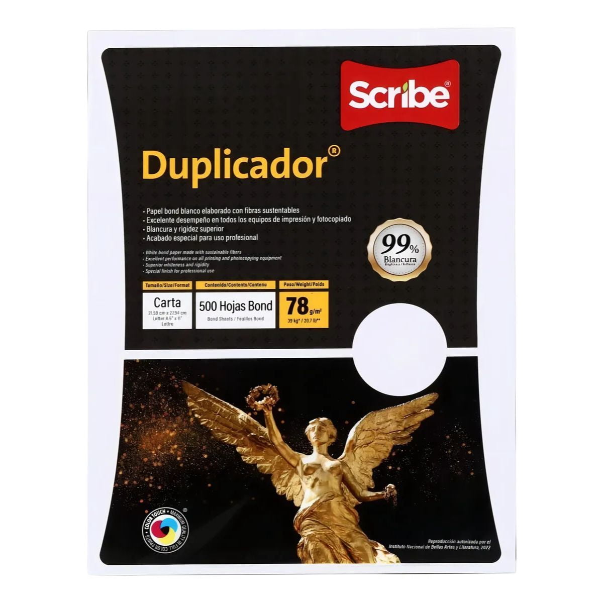 Scribe Bond Paper 500 Sheets Letter Size Duplicator 99% White 78g ...