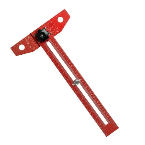 Scriber Marking Line Ruler T Square Ruler Marking Positioning Scribing Ruler