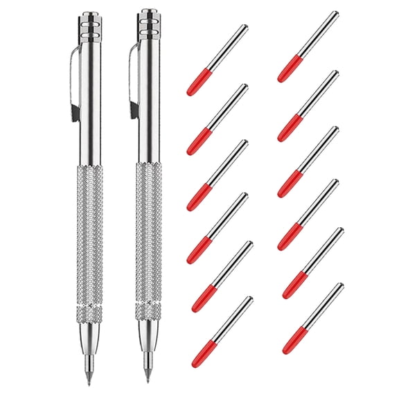 Scriber Pen with Tungsten Carbides Tip for Glass Ceramic Metal Construction Work