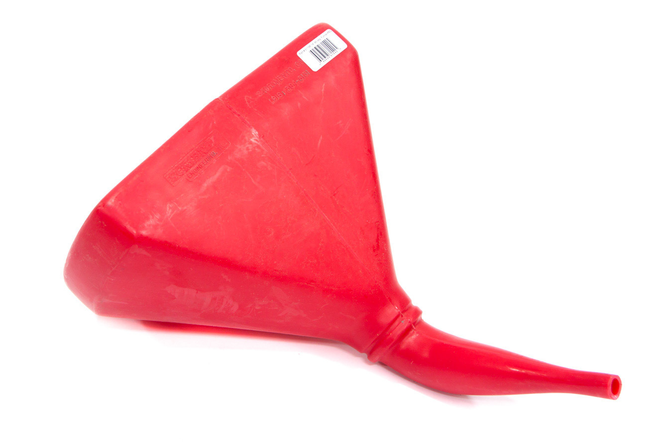 Scribner Plastics 6115R Red 45 Degree 14" D Funnel
