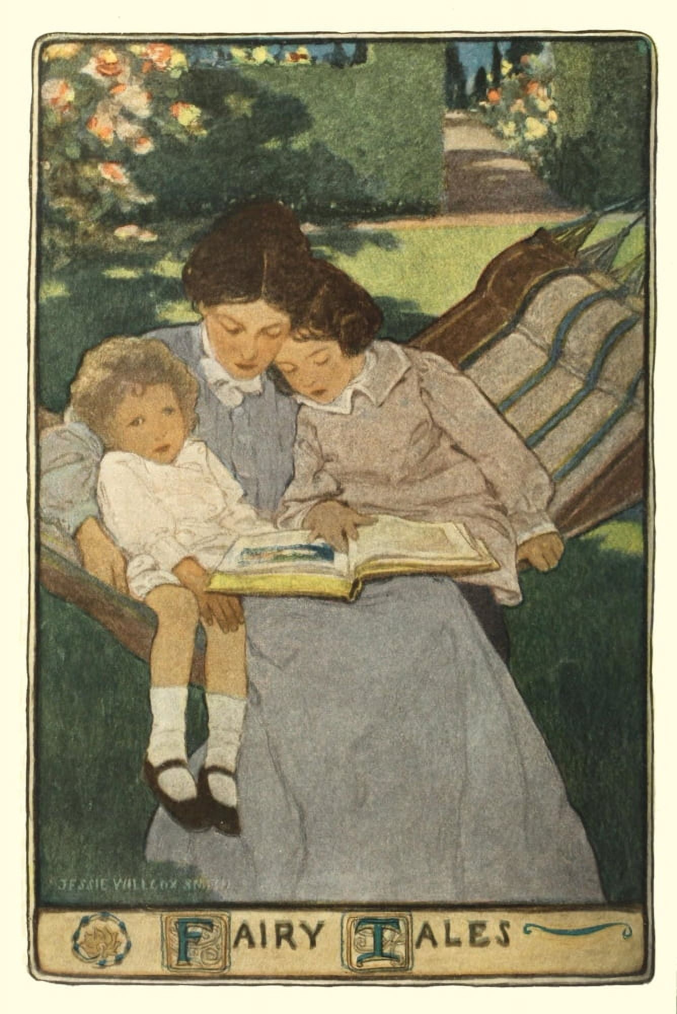 Scribners 32 1902 A Mothers Day Fairy Tales Canvas Art - Jessie Willcox Smith (18 x 24)
